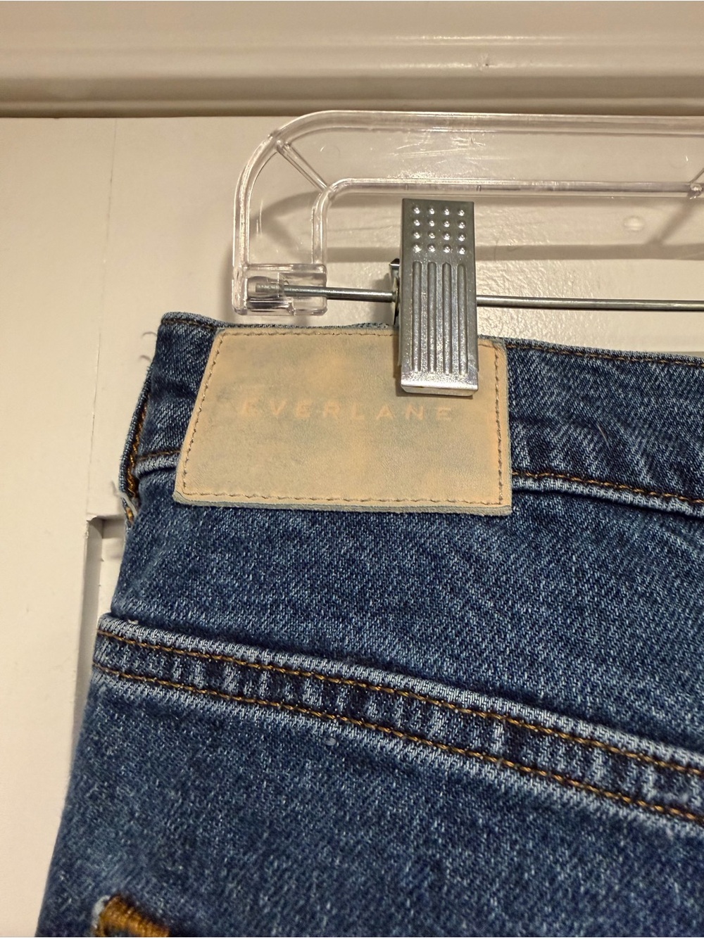 Everlane Way-High Jeans in Vintage Indigo - Picture 7 of 7